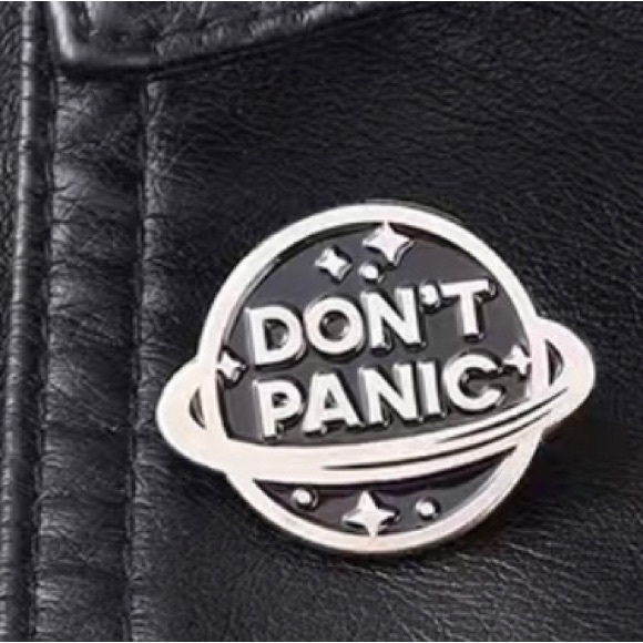 Panic x Mental Health Matters colorful enamel cartoon pin lapel brooch - Picture 8 of 11